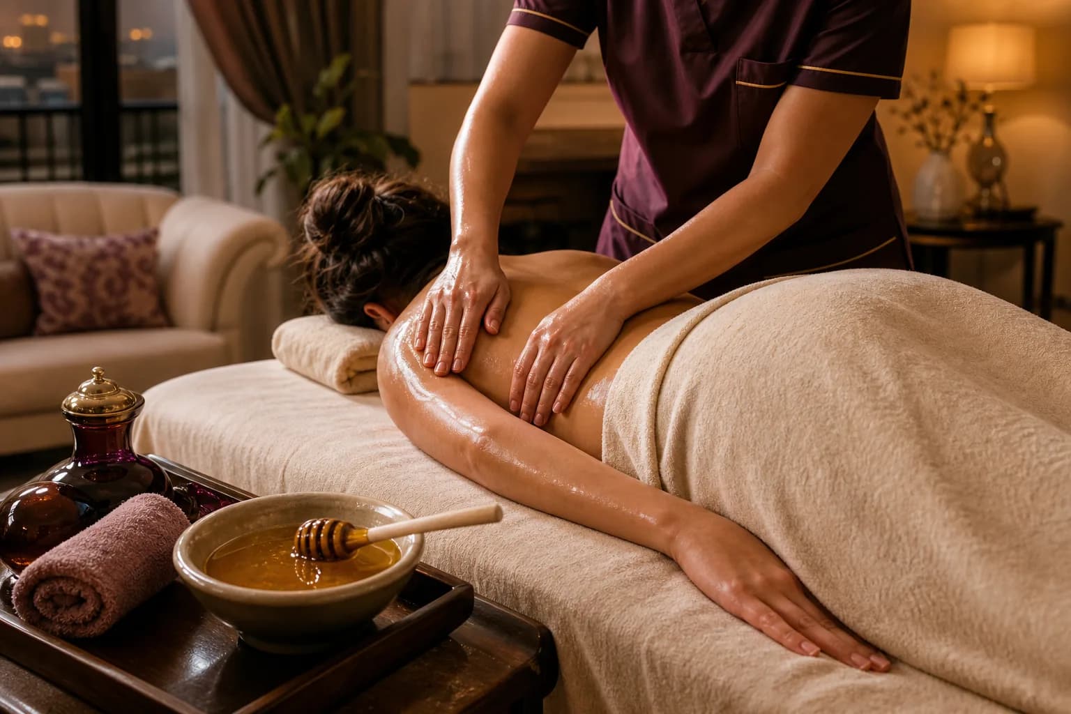Honey Body Massage